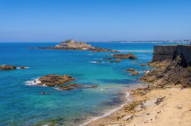 Saint-Malo Fort Ulusal Brittany