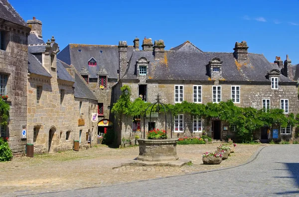 Medeltida byn Locronan, Bretagne — Stockfoto
