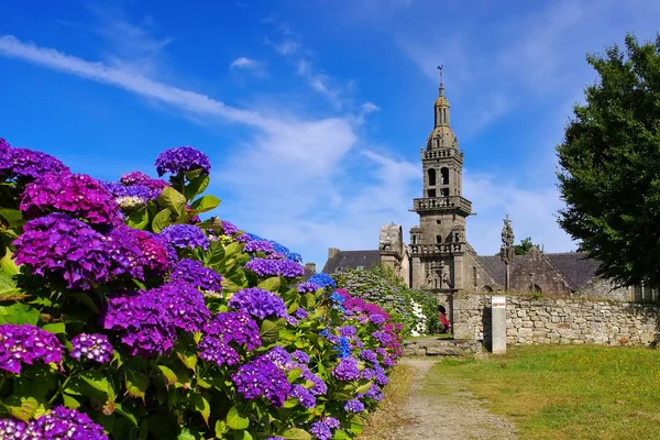 Plomodiern Sainte-Marie du Menez Hom in Brittany — 图库照片