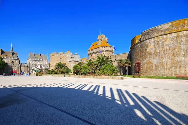 Castle of Saint-Malo in Brittany — Stock Photo, Image