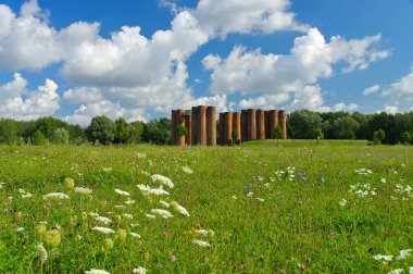 Lauchhammer eski sanayi anıt