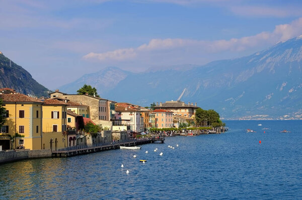 Gargnano on Lake Garda in Italy, Lombardy