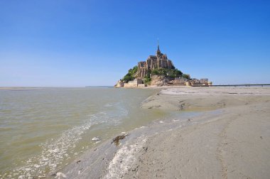 Mont Saint Michel Abbey Normandiya