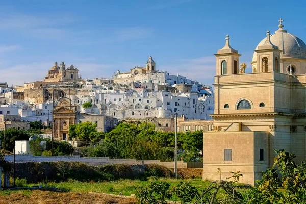 The old town Ostuni in Apulia — Stock Photo, Image