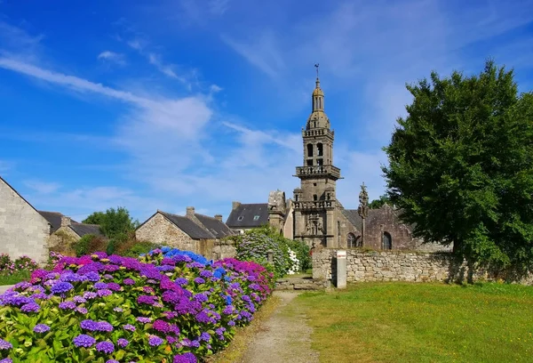 Plomodiern Sainte-Marie du Menez Hom in Brittany — 图库照片