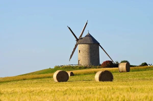 Pontorson Moulin de Moidrey in Normandy — Zdjęcie stockowe