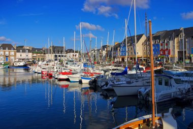 Paimpol, yatlar Port PAIMPOL, Fransa
