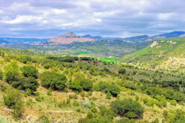 İspanya'da Morella eski ortaçağ kenti