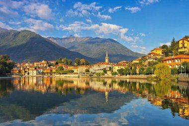 Mergozzo Lago Maggiore Gölü 'nde