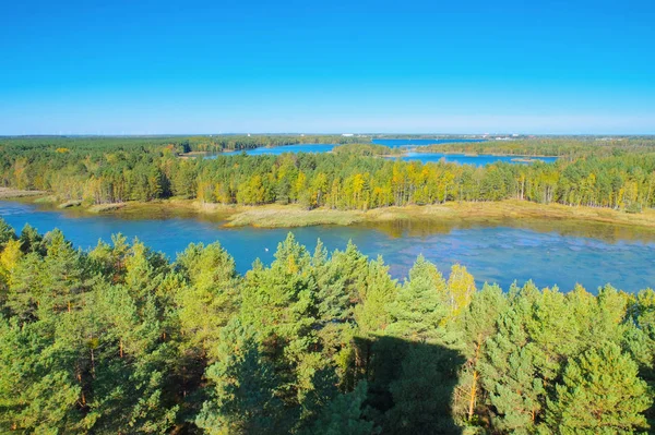 Lac Senftenberg, tour d'observation, district du lac Lusatian — Photo