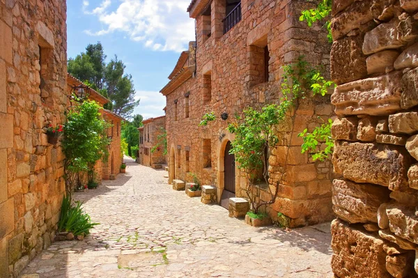 Village Siurana in Catalonia mountains — Stock Photo, Image