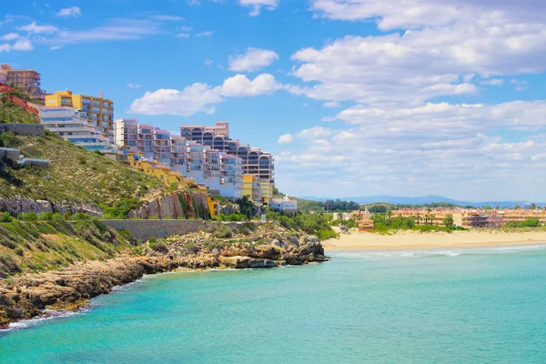 Пляжі навколо Кульєра, провінція Валенсія — стокове фото