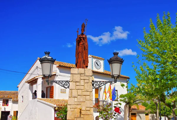 Guadalest, Village in rocky mountains, Costa Blanca — Stock Photo, Image