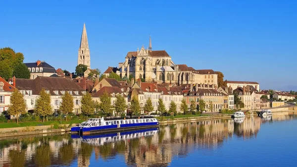 圣日耳曼修道院 d'Auxerre — 图库照片