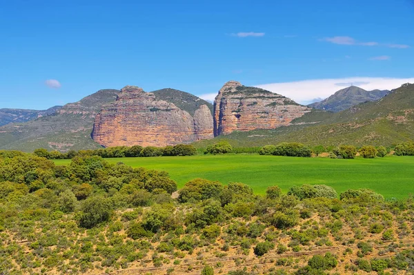 Salto Roldan Klippformation Som Består Två Berg Pena San Miguel — Stockfoto