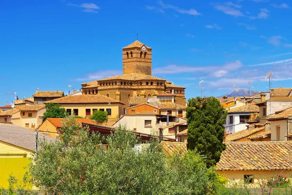 Die Mittelalterliche Kirche Abiego Aragon Spanien — Stockfoto