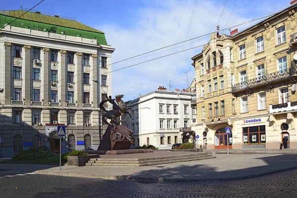 Morning Lviv, Oekraïne — Stockfoto