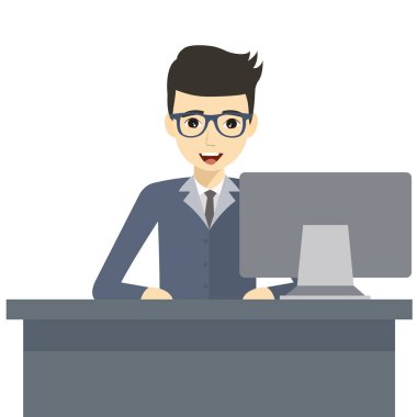 Bir bilgisayarda çalışan tek profesyonel kişi