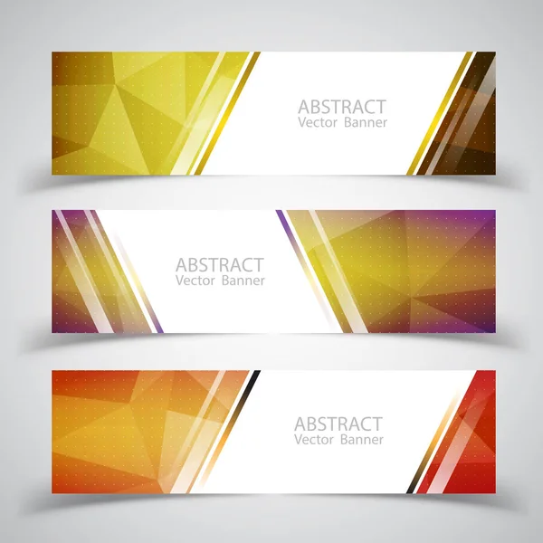 Vetor abstrato design banner fundo. Ilustração vetorial . —  Vetores de Stock