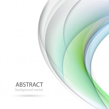 Vektör düz renk dalga geçmiş. Vektör çizim