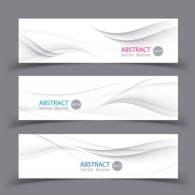 Afiş şablonlar kümesi. Modern tasarlamak vektör çizim de