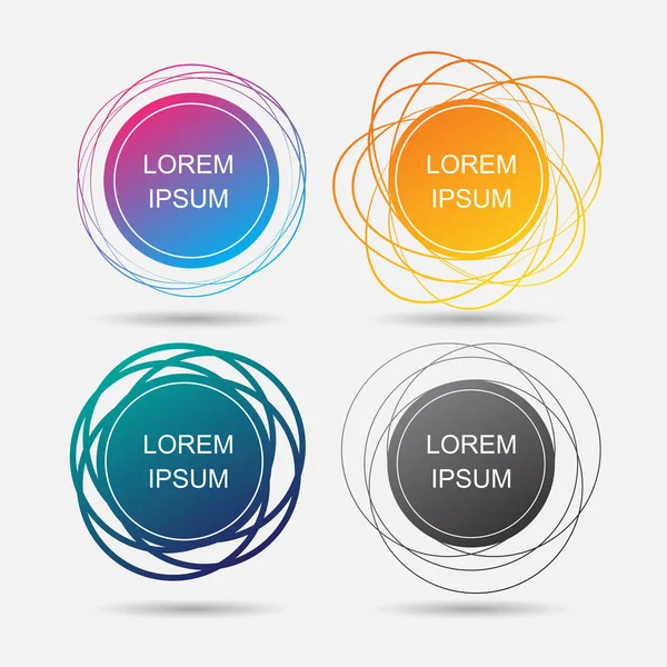 Daire arka plan. Vektör çizim eps 10.