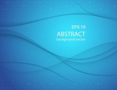 Mavi çizgili arka plan. Vektör çizim.