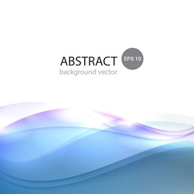 Vektör düz renk dalga geçmiş. Vektör çizim