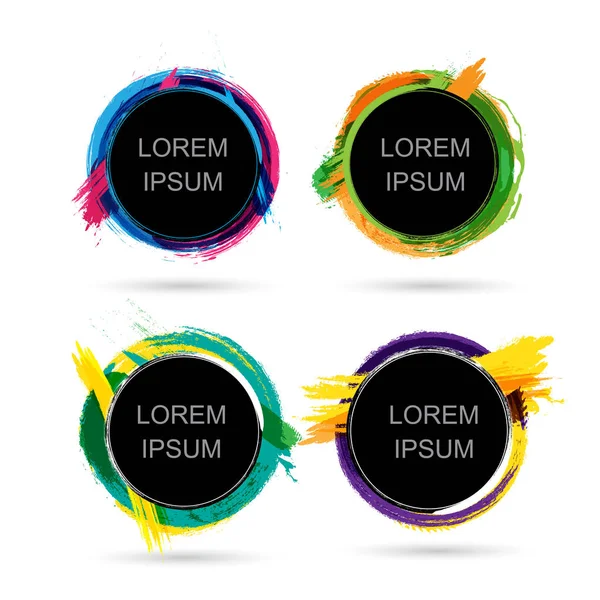 Daire arka plan. Vektör çizim eps 10.