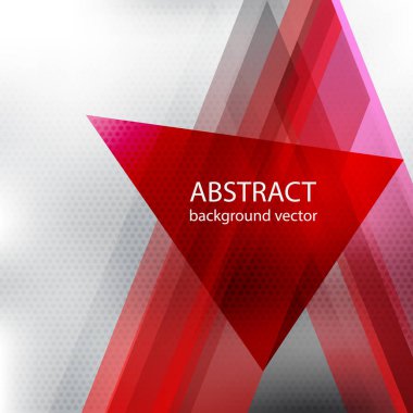 Renkli geometrik üçgen arka. vektör moder