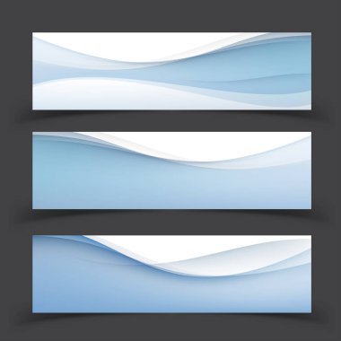 Afiş şablonlar kümesi. Modern tasarlamak vektör çizim de