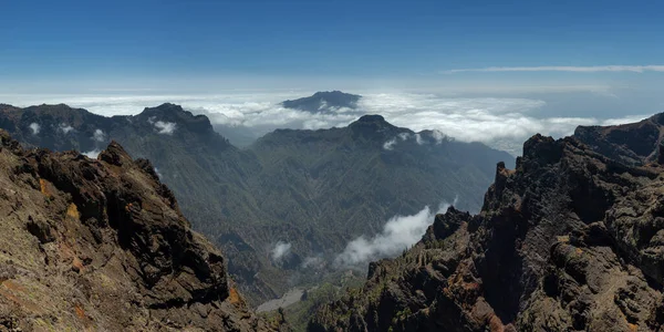 Mountainscape at Roche de Los Muchachos — Stock Photo, Image