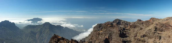 Paisaje montañoso en Roche de Los Muchachos — Foto de Stock