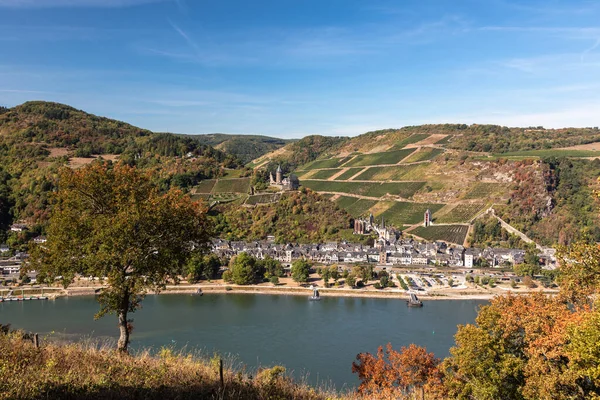 Panorama of the middle rhine valley near Bacharach — Stock Photo, Image