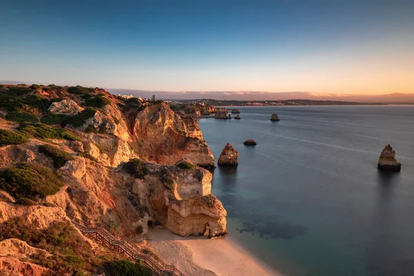 Praia do Camilo w porannym świetle Obrazek Stockowy