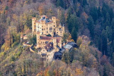 Bavyera Alplerinde Hohenschwangau Şatosu