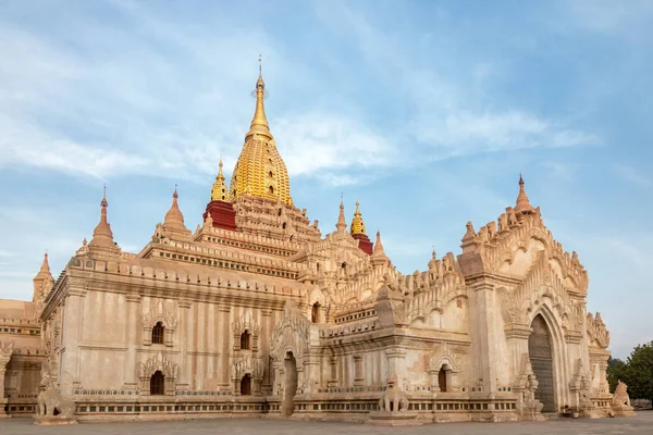 Ancient Ananda Temple Luz Manhã Bagan Myanmar — Fotografia de Stock