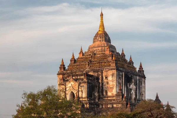 Thatbinnyu Tempel Morgenlicht Bagan Myanmar — Stockfoto