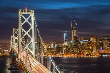San Francisco. Oakland Körfezi Köprüsü