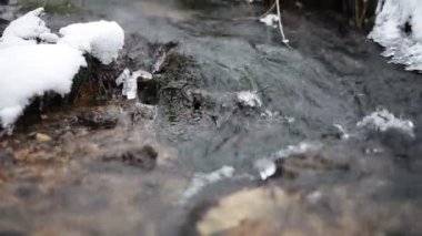 Kış kırsal manzara