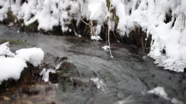 Kış kırsal manzara