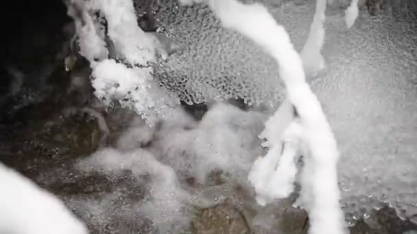 Χειμερινό τοπίο υπαίθρου — Αρχείο Βίντεο