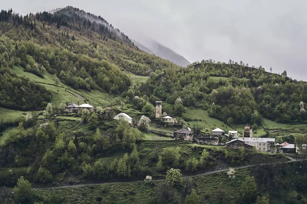 Ancien village géorgien national . — Photo