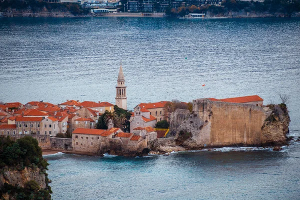 Cidade Velha Budva Montanha — Fotografia de Stock