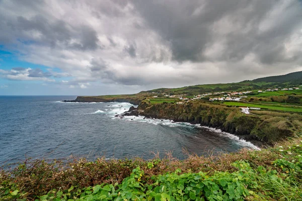 Terceira island kustlinje, Azorerna — Stockfoto