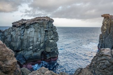 Kayalıklardan Atlantik Okyanusu, Azor Adaları, Terceira