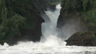 Murchison Falls closeup süper yavaş hareket