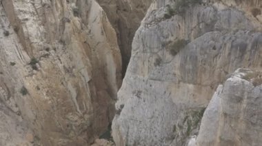 Tourists walking in El Caminito del Rey