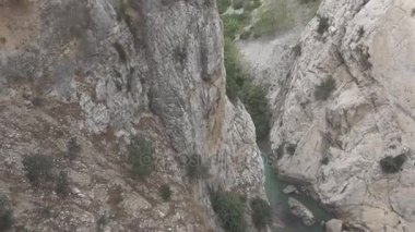 Tourists walking in El Caminito del Rey