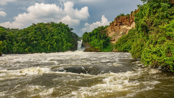 Spectacular Murchison Falls in Uganda